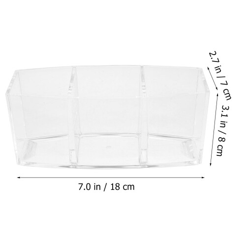 Boîte transparente compartimentée pour sachets de thé et capsules de café 2