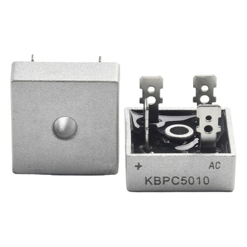 KBPC5010Ανορθωτής Διοδικής Γέφυρας1000V50A Μεταλλικό Κουτί5 τεμάχια 1
