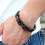Leather String Bracelet for Women 19cm Magnetic Clasp 4