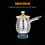 Chauffe-cafetière turque en acier inoxydable 400 ml 2