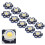 LED Beads Full Spectrum Pure White1W10pcs 6