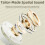 Ασύρματα ακουστικά Bluetooth, ακουστικά Bluetooth 5.3, στερεοφωνικός χρόνος αναπαρ 2