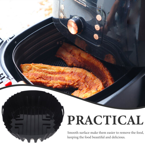 Silikonfoder för airfryer med dubbla handtag 2