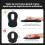 Εργονομικό Mouse Pad - Ulisem - Αφρός μνήμης - Αντιολισθητική βάση - Σχεδιασμός μα 5
