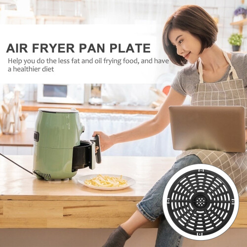 Air Fryer Grill Pan Nonstick1Piece 2