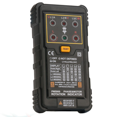 Motorfasesekvensindikator Berøringsfri PM5900 1