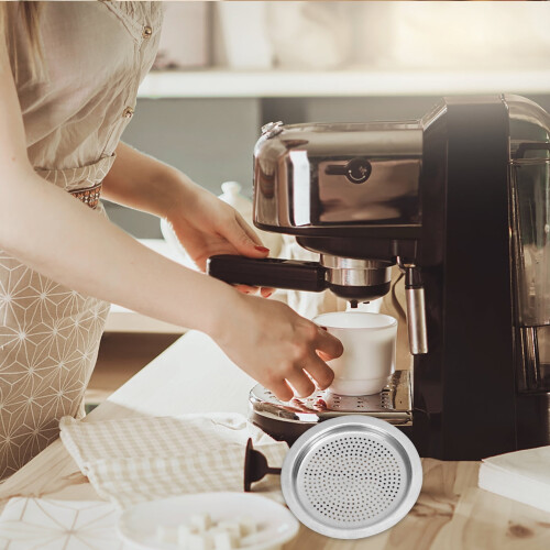 Filtre à expresso avec anneaux en silicone 1