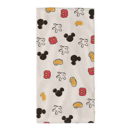 Mickey Mouse håndklæder til badeværelset, absorberende, 30x50 cm 1