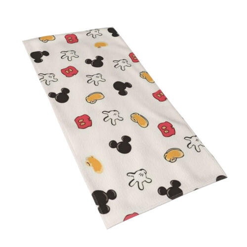 Mickey Mouse håndklæder til badeværelset, absorberende, 30x50 cm 2