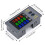 Mosiee DC digitale vermogensmeter 0-100V 10A 1000W 4