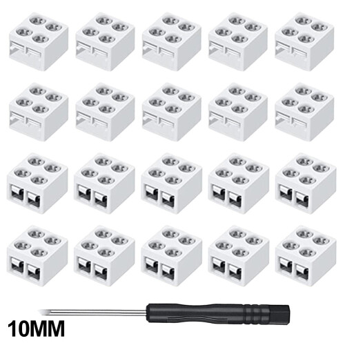 LED-remskontakter lödfria 20 st 2