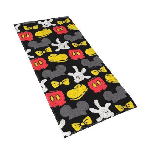 Toalhas de mão Mickey Mouse, absorventes, para banheiro, 30x60cm (12x24 polegadas) 2
