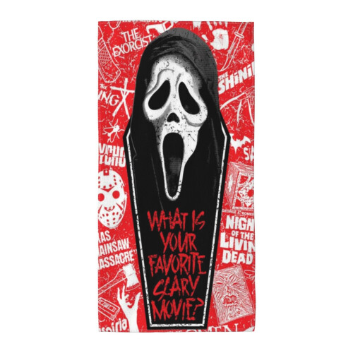 Sada měkkých savých ručníků do koupele Ghostface 1