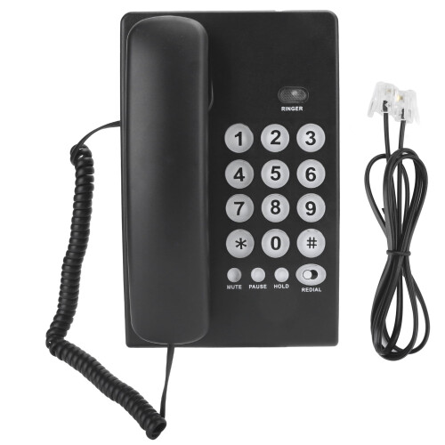 Fixed Corded Desk Phone with Flash Function 1 Unit