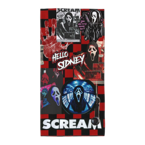 Sada mäkkých savých uterákov na ruky Ghostface 1