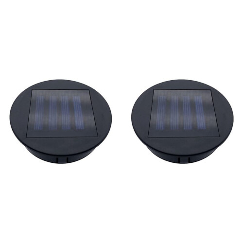 4 Pack Solar Lights Replacement Top for Lanterns, Waterproof Round Solar Lanterns Replacement Accessories(3.15 Inch)