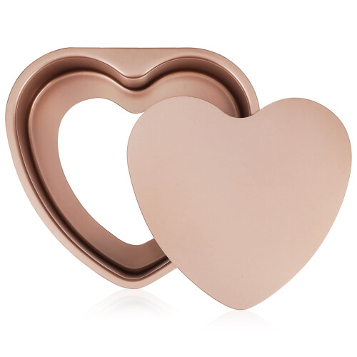 Heart Cake Tin Reusable Baking Mold 8 Inch 1