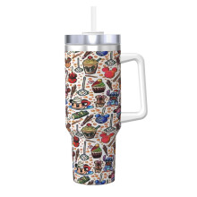 Mickey Mouse personalized 40 oz stainless steel tumbler