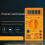 Ψηφιακό πολύμετρο LCD DT830G για τάση AC/DC 4