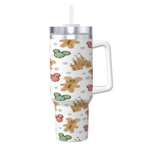 Mickey Mouse Tumbler Stainless Steel 40 oz with Handle and
