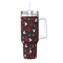 Mickey Mouse Tumbler Stainless Steel 40 oz with Handle and