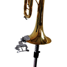 3X Trumpet Sheet Music Clip Lyre Sheet Music Clamp- Holder Metal Plating for Trumpet Trombone Tool
