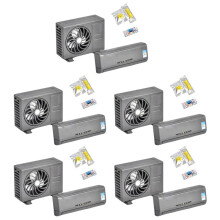 5X Air Conditioner Model Aromatherapy Car Air Outlet Fragrance Interior Decoration Perfume Long-Lasting Ornaments A