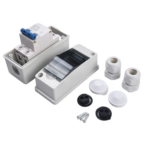 Mosiee PV-scheider DC12-500V25A IP65 waterdicht 1