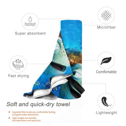 Finding Nemo microvezel badhanddoek 27,5" x 55" 2