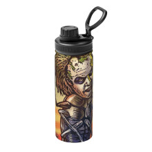 Beetlejuice Sport Isolierte Wasserflasche Edelstahl Tragbarer Becher Outdoor-Wasserflasche Modische Reise-Fitness-Studenten-Einheitsgröße.