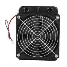 CPU water cooling radiator 120mm 18-tube with fan