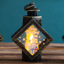 Christmas lights portable retro desktop hanging