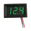 LED digitalt voltmeter blått panel 3-sifret 0,56 tommer 3
