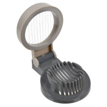 Stainless Steel Egg Slicer 8.5x12cm Efficient Kitchen Tool Baking Decoration Essential