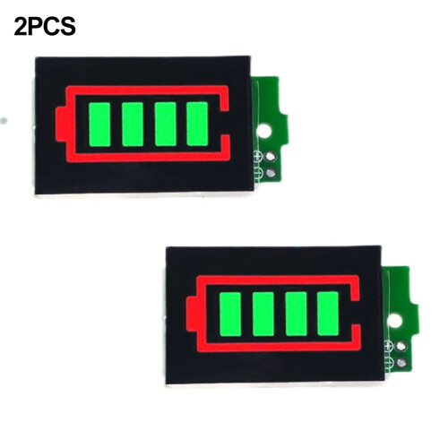 Mosiee Batterijcapaciteitsweergavemodule 3-34V 5mA 4-delige set 2