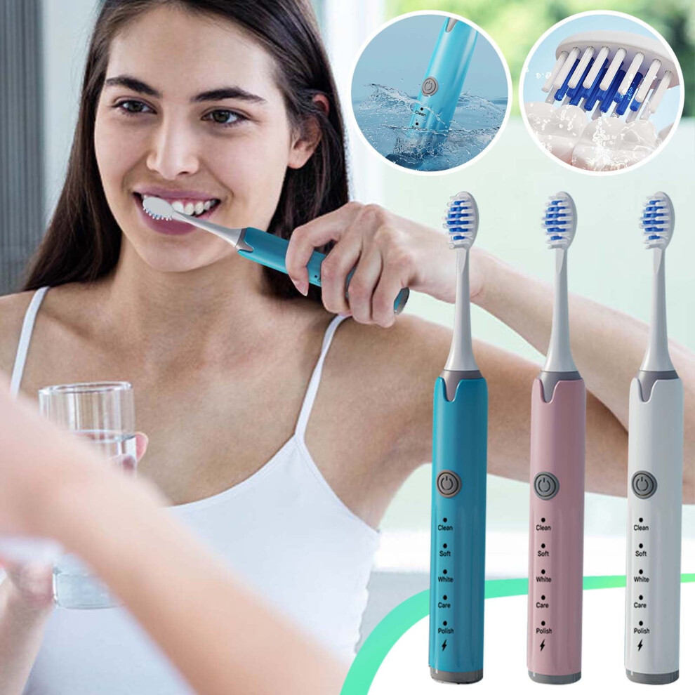Ozmmyan sonic electric toothbrush set with soft bristles 8