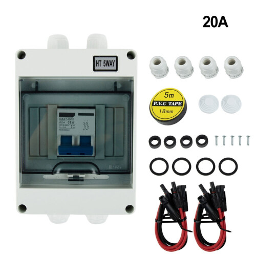 PV Isolator Switch DC/AC30A IP65Solar Disconnect 1