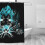 Vegeta douchegordijn 72x72 inch met 12 haken 8