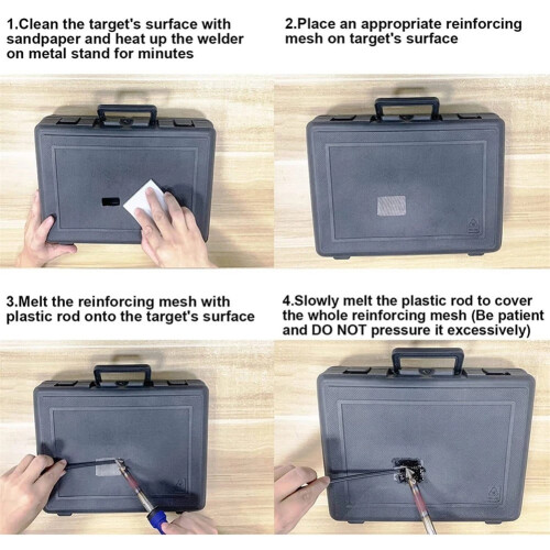 Electric Soldering Iron Kit 80W Plastic Welding Tool 1