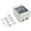 Utomhusfördelningsbox i plast med transparent MCBSwitch 6