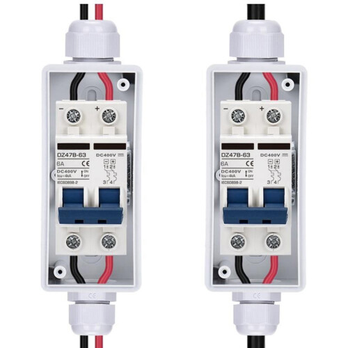 Solar PV Combiner Box DC400V Circuit Breaker 2