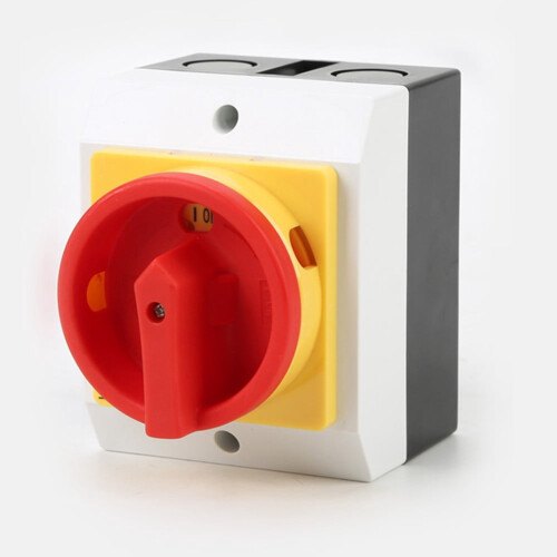 Disjuntor principal de 16A com 3 pinos e classificação IP65 1