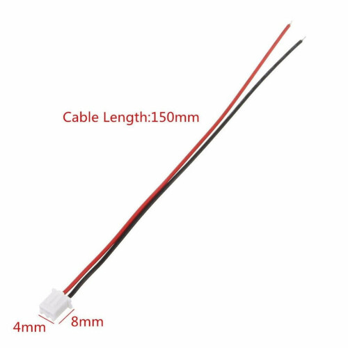 Σετ συνδέσμων καλωδίων Mosiee JST XH2.54mm 10 τεμάχια 2