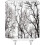 Sprchový záves Forest Tree Polyester 60x72 palcov 2