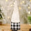 Christmas gnome ornaments black and white 2 pcs 5