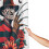 Cortina de chuveiro Freddy Krueger com ganchos, 72x72 polegadas. 4