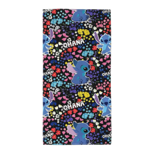 Stitch handdukar för badrum mjuka absorberande 2-pack 1