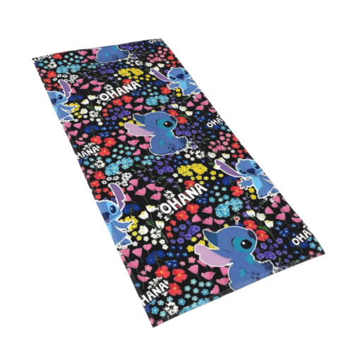Stitch handdukar för badrum mjuka absorberande 2-pack 2