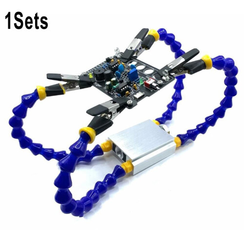 Soldering Iron Stand with Flexible Arms PCB Third Hand Tool 1
