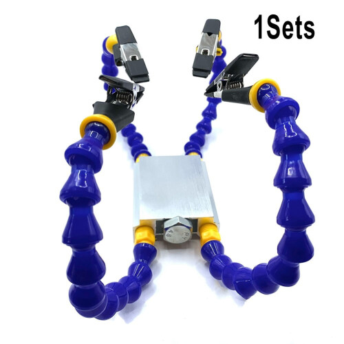 Soldering Iron Stand with Flexible Arms PCB Third Hand Tool 2